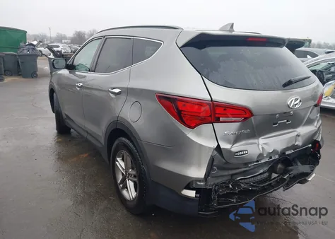 2018 Hyundai Santa Fe Sport 2.4L from USA, damaged, VIN 5NMZUDLB1JH102859